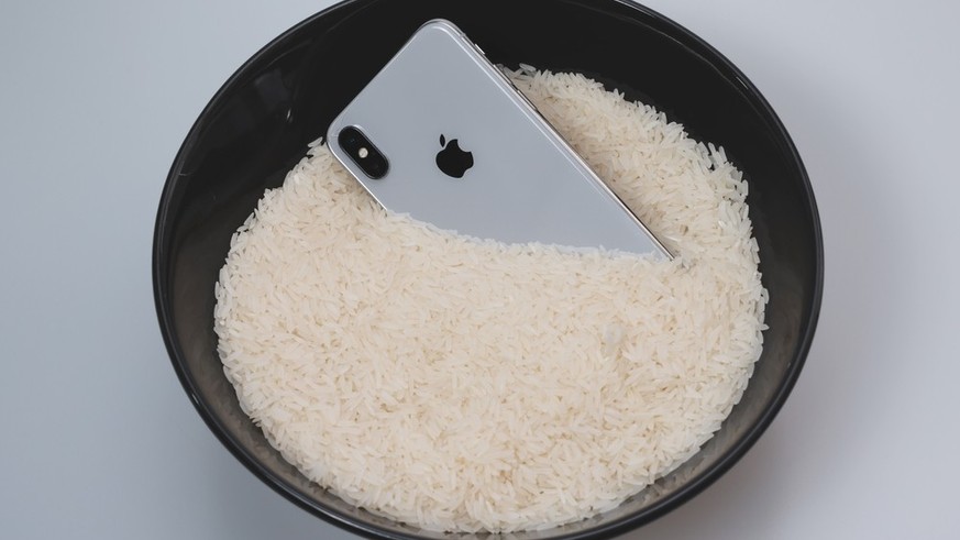 Ne mettez plus votre iPhone mouillé dans du riz.