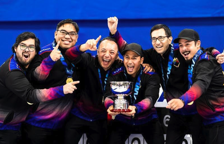 L'équipe de curling des Philippines, une sacrée aventure!