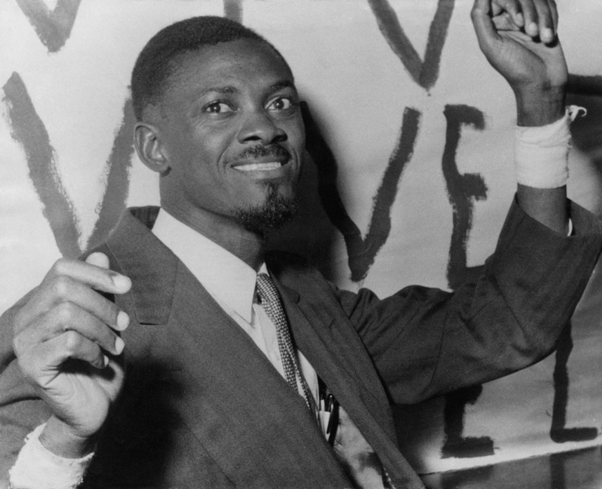 Congolese independence leader Patrice Lumumba (1925 - 1961), at his hotel in Brussels, Belgium, where he is to attend a round-table conference on the future of the Congo, 27th January 1960. Lumumba ha ...