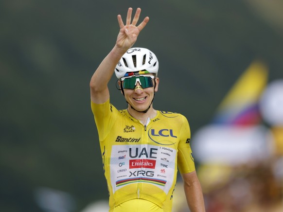 Et de 4 pour Tadej Pogacar sur ce Tour de France 2026