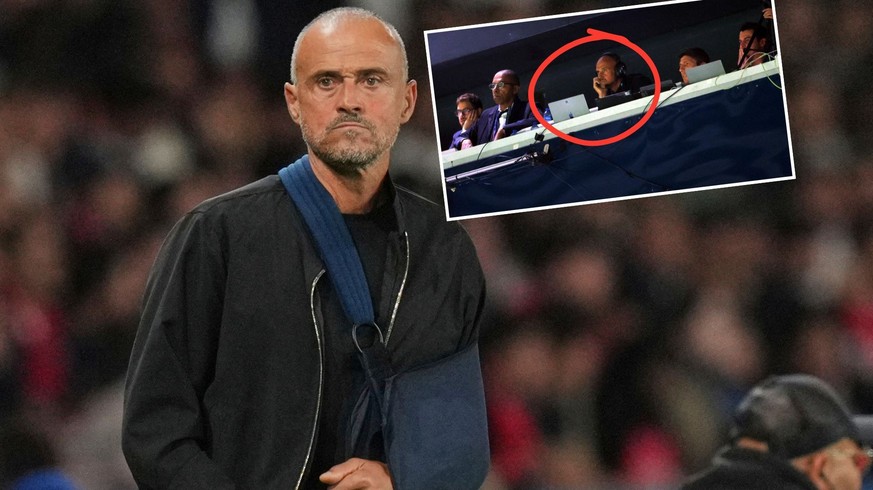 Luis Enrique a une bonne raison de coacher le PSG depuis la tribune 