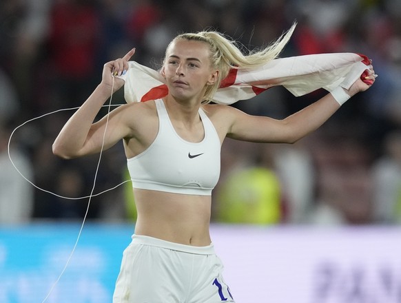 Chloe Kelly a marqué le but décisif pour l'Angleterre dans les prolongations.