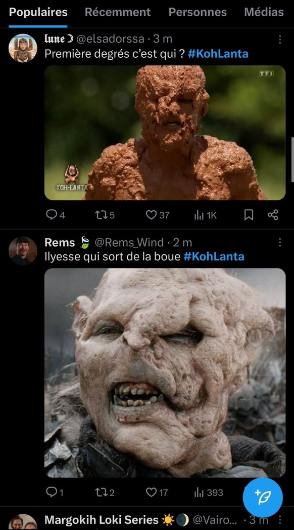 Si jamais, c'est Ilyesse sous toute cette boue.