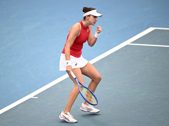 Belinda Bencic a mis la Suisse sur la bonne orbite face à la Belgique