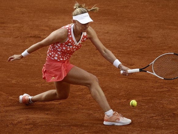 Jil Teichmann, ici à Roland-Garros en mai, vit une belle semaine sur la terre battue de Iasi, en Roumanie.