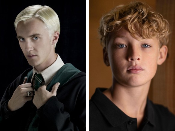 lox pratt als draco malfoy harry potter