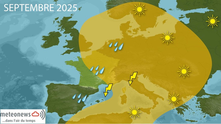 Tendances saisonnières pour septembre 2025.