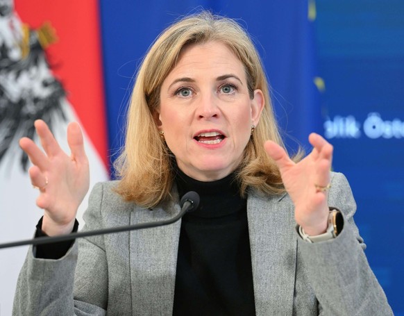 La ministre libérale des Affaires étrangères, Beate Meinl-Reisinger.