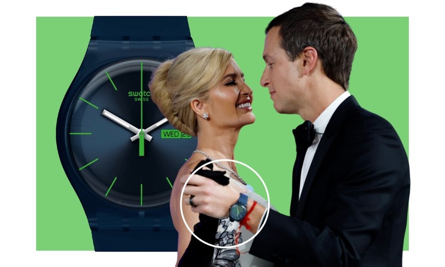 Le gendre de Trump portait une montre suisse au prix inattendu