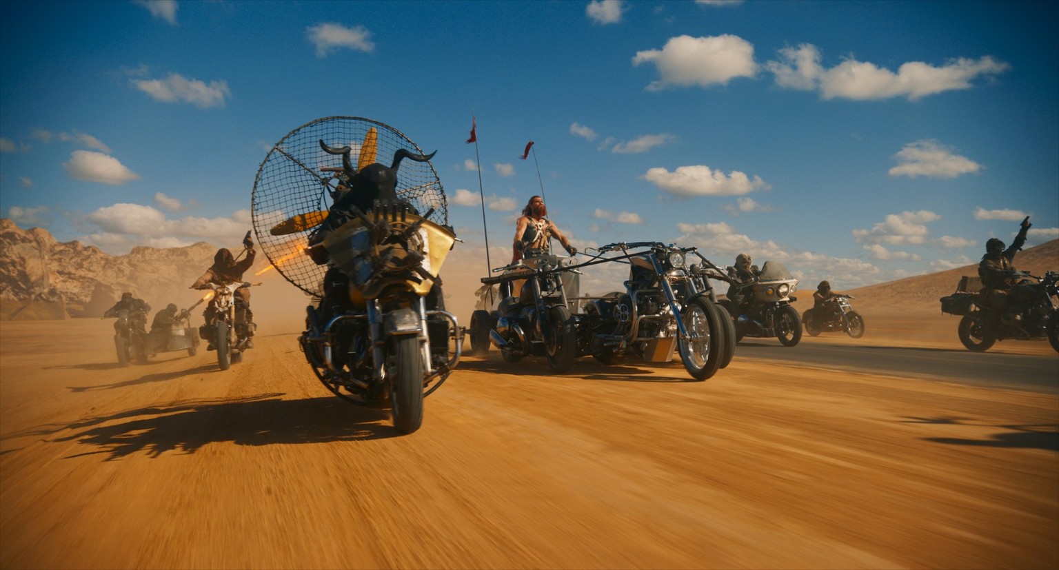 Furiosa : une saga Mad Max - Australie, USA - sortie 22/05/24 - 2024 - 
Réalisateur : George Miller - 
Scénaristes : George Miller et Nick Lathouris -