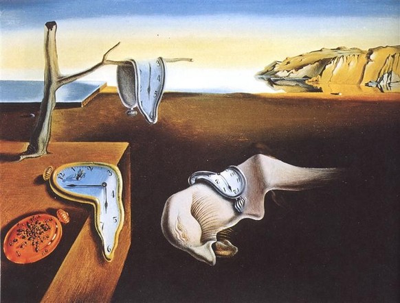 La Persistance de la mémoire de Salvador Dalí