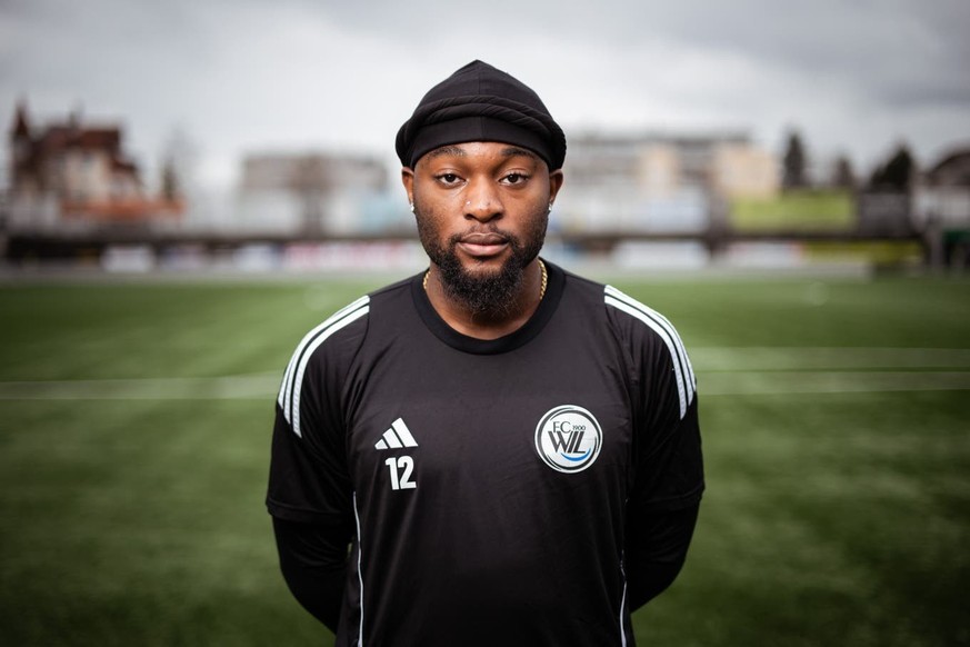 Ayo Akinola au Stade du Bergholz à Wil.