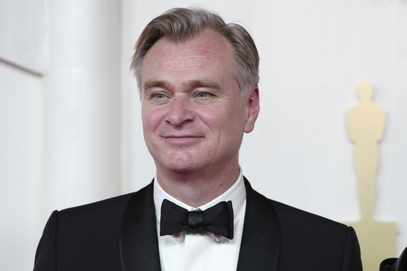 FILE - Christopher Nolan arrives at the Oscars on Sunday, March 10, 2024, at the Dolby Theatre in Los Angeles. (Photo by Jordan Strauss/Invision/AP, File)
Christopher Nolan