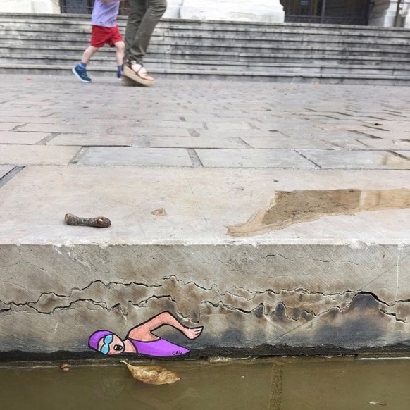 Voilà qui restera gravé à jamais. On ne peut s'empêcher de voir défiler dans notre tête les images des athlètes des JO dans la Seine.