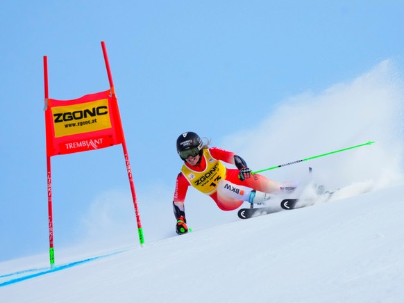 Camille Rast à nouveau 4e au Canada