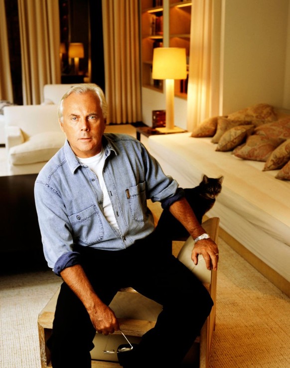 Designer Giorgio Armani (Photo by Fairchild Archive/Penske Media via Getty Images)