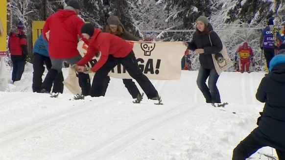 Langlauf-Weltcup Lillehammer Proteste