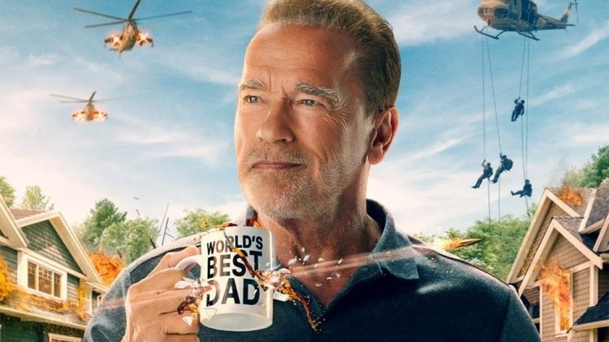 Fubar: l&#039;affiche de la série Netflix avec Schwarzenegger.