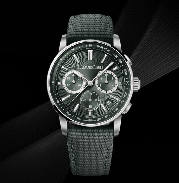 Le modèle Code 11.59 Selfwinding Chronograph d&#039;Audemars Piguet porté par Jonathan Cohen.