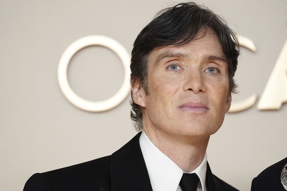 Cillian Murphy poses in the press room at the Oscars on Sunday, March 2, 2025, at the Dolby Theatre in Los Angeles. (Photo by Jordan Strauss/Invision/AP)
Cillian Murphy