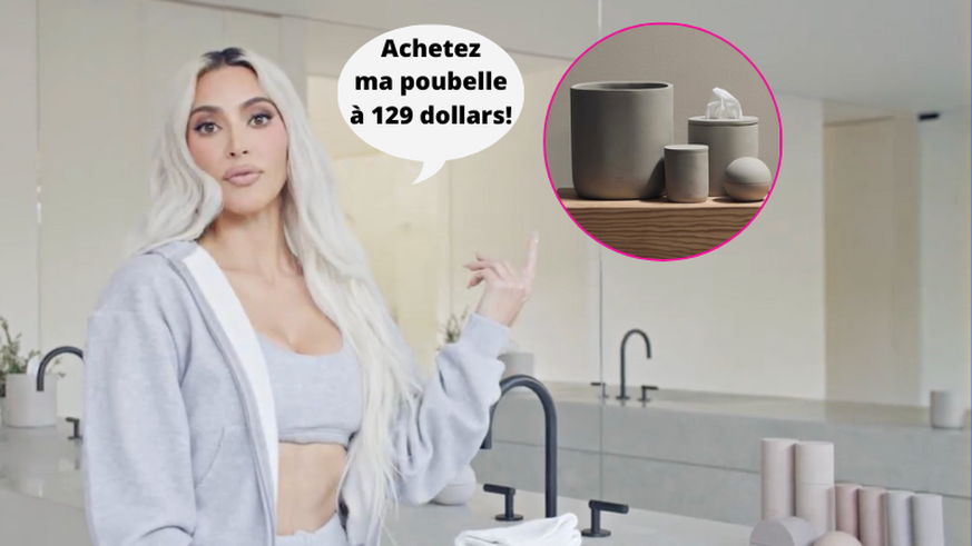 Kim Kardashian vend une poubelle à 129 dollars (et d'autres objets à la con).