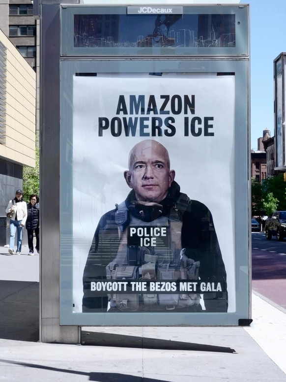 Une campagne de boycott du Met Gala à New York.