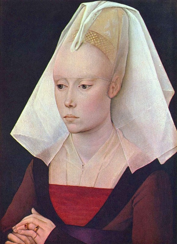 Portrait d'une femme, vers 1460.