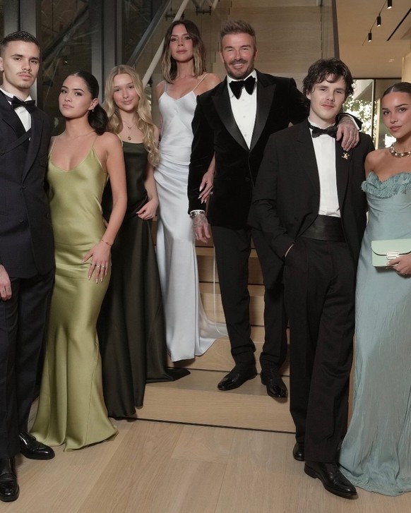La famille Beckham
