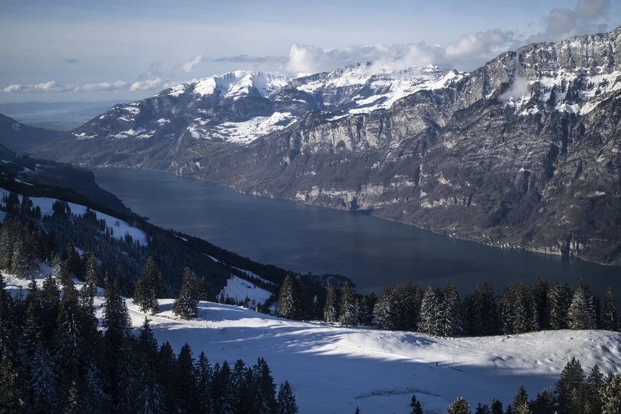 Le canton de Saint-Gall demande que la ligne ferroviaire longeant le lac de Walenstadt soit modernisée.