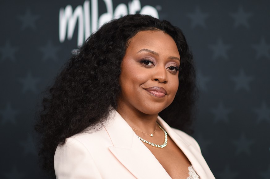 Quinta Brunson arrives at the 31st Annual Critics Choice Awards on Sunday, Jan. 4, 2026, at The Barker Hanger in Santa Monica, Calif. (Photo by Richard Shotwell/Invision/AP)
Quinta Brunson