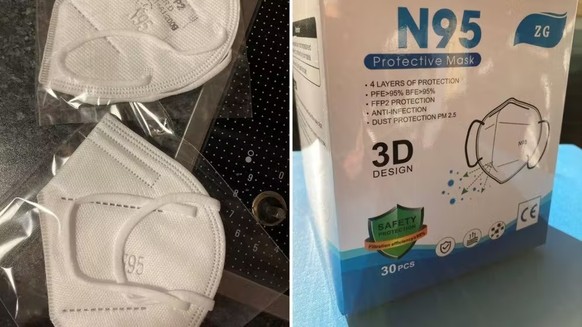 Le masque de protection respiratoire N95/FFP2 de la marque ZG et vendu par la société Procurement Corp AG a un effet protecteur insuffisant et représente un risque pour la santé.