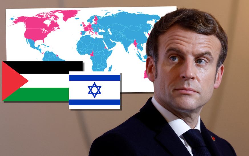 Emmanuel Macron aimerait accélérer le processus de reconnaissance de la Palestine par l&#039;Occident, mais ce n&#039;est pas une mince affaire.