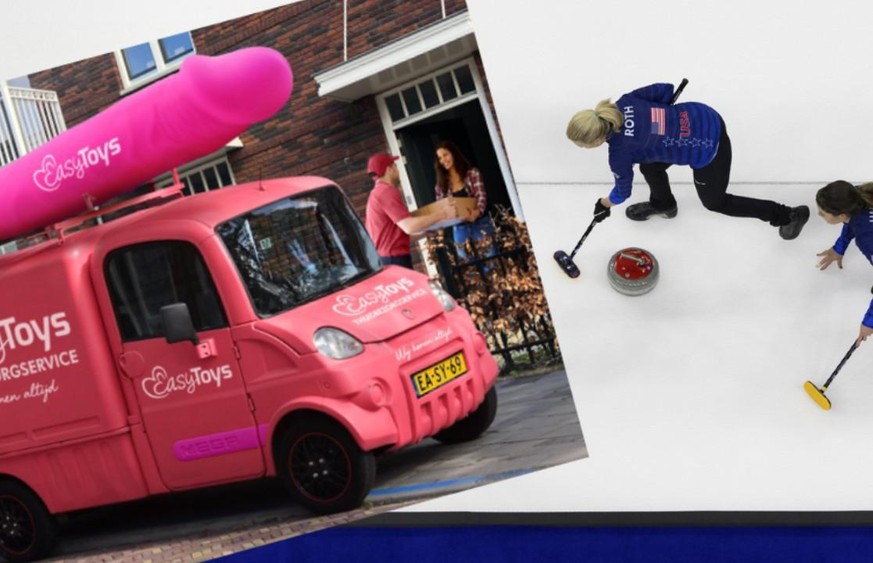 Une marque de sex-toys s'aventure dans le curling, terrain très glissant