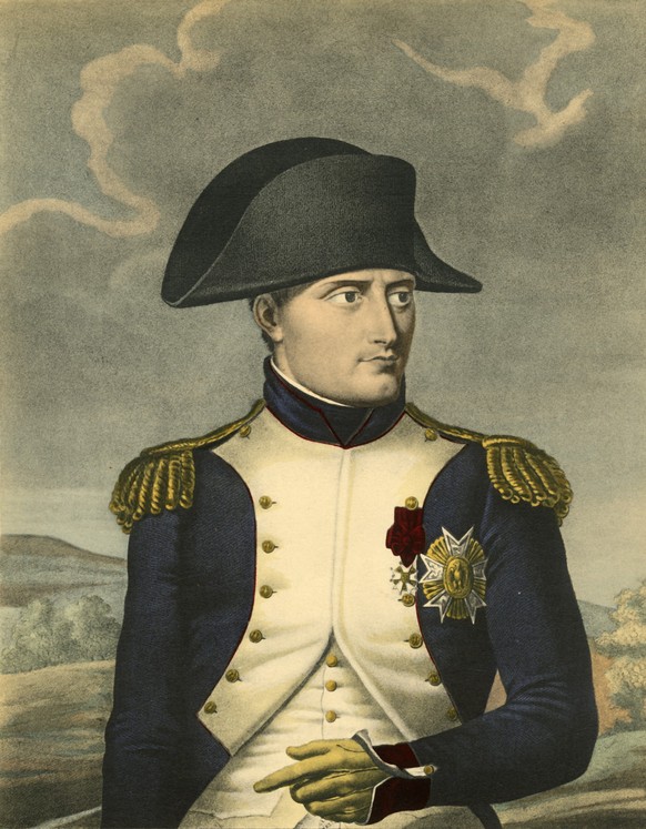 Napoleon the Great, Emperor of the French, King of Italy', circa 1806, (1921). 'Napoleon Le Grand, Empereur des Français, Roi d'Italie'. Portrait of Napoleon Bonaparte (1769-1821)  ...