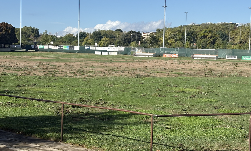 Le terrain de ce club romand est méconnaissable