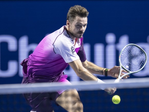 Stan Wawrinka aura droit à une cérémonie d'adieux à Bâle, lors du Super Monday