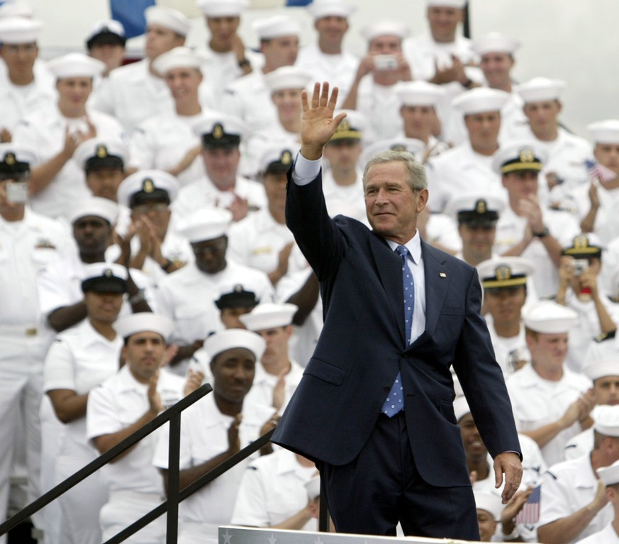 Le président Bush en 2005.