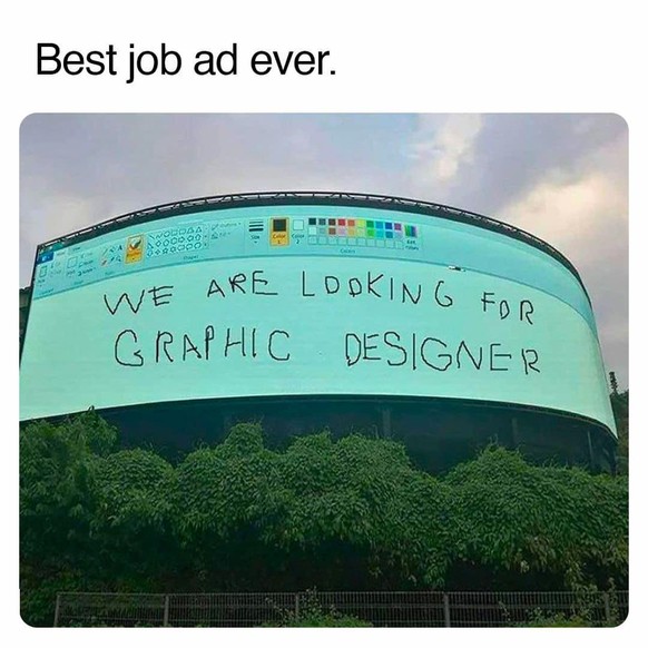 Meilleure pub pour un job.