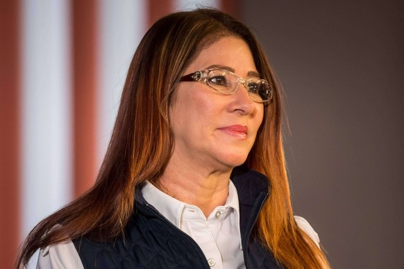 Cilia Flores, épouse de Nicolas Maduro.