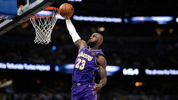 LeBron James a disputé son 1612e match en NBA