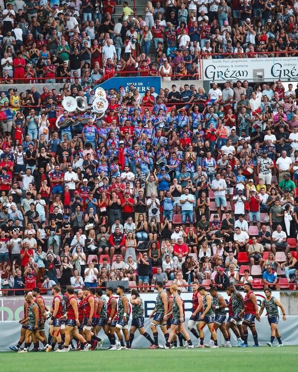 Les débordements des fans de Béziers coûtent cher à leur club.