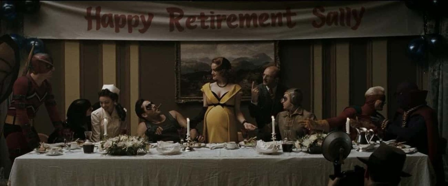 Dans le film Watchmen.