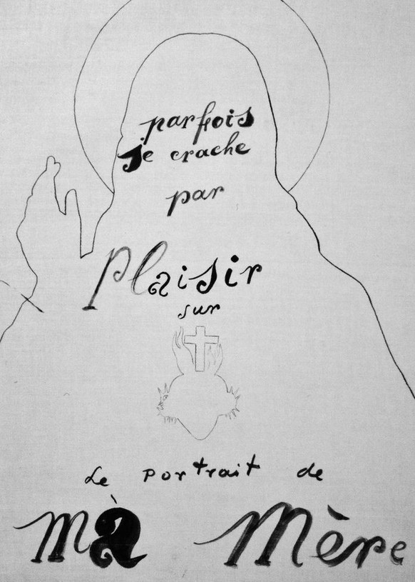 «Parfois je crache par plaisir sur le portrait de ma mère» Salvador Dali, 1929.