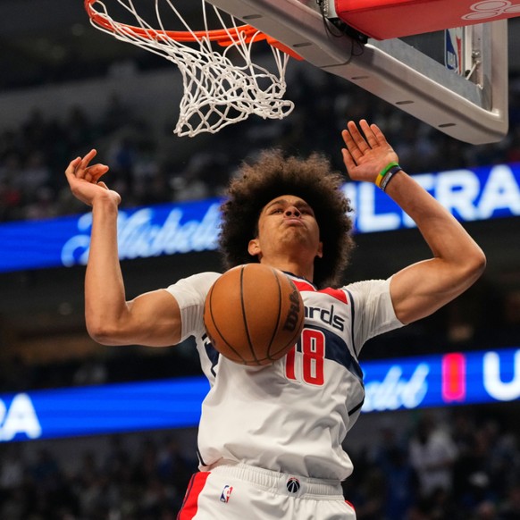 Kyshawn George a sorti le grand jeu vendredi en NBA