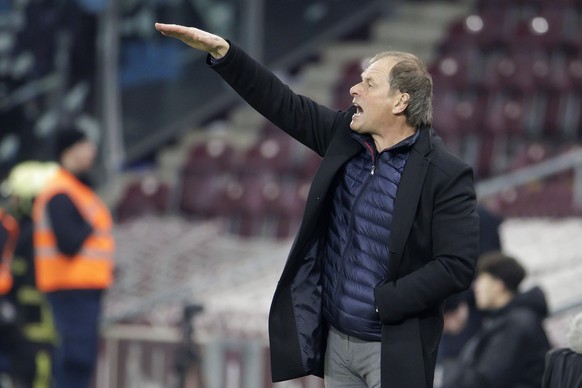 Le coach de Rotkreuz René Erlachner connaît très bien celui du Servette FC, Alain Geiger (photo).