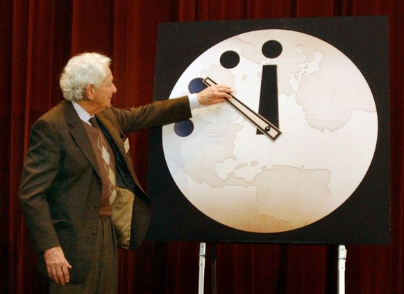 Horloge de la fin du monde. watson