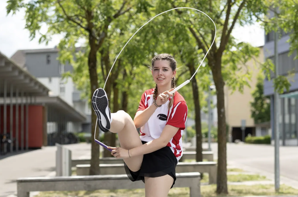 Sheryl Fischlin a commencé le saut à la corde à l'âge de 7 ans.