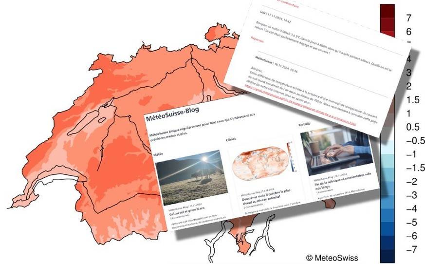 Météosuisse a pris une décision radicale pour son blog: la fin des commentaires.