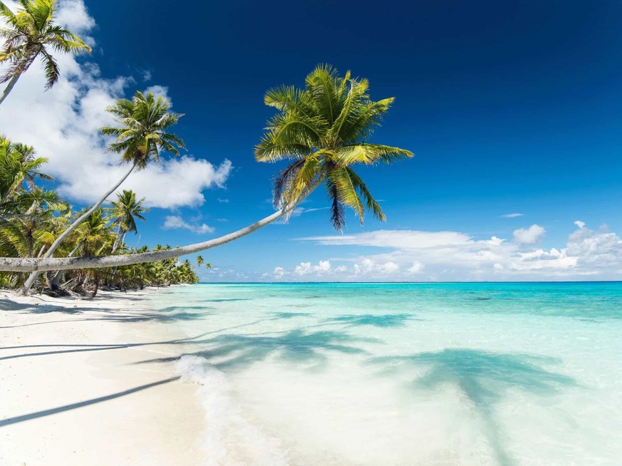 Océan pacifique, idées de vacances. PK9-Beach, en Polynésie française.
