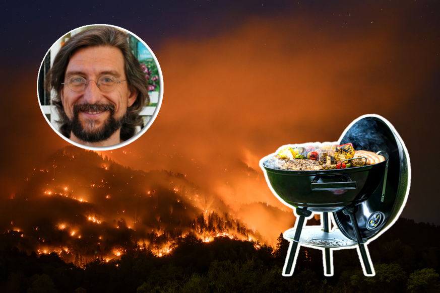 Boris Pezzatti, expert suisse en feux de forêts, affirme qu'il ne faut pas prendre les grillades pour acquises en été.